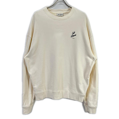 MAISON KITSUNE メゾンキツネ ホワイト カフェキツネ リラックス スウェットシャツ トップス