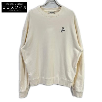 MAISON KITSUNE メゾンキツネ ホワイト カフェキツネ リラックス スウェットシャツ トップス