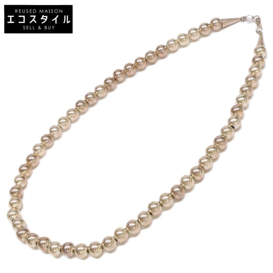 NAVAJO STERLING ナバホ スターリング STERLING刻印 ナバホパール ネックレス