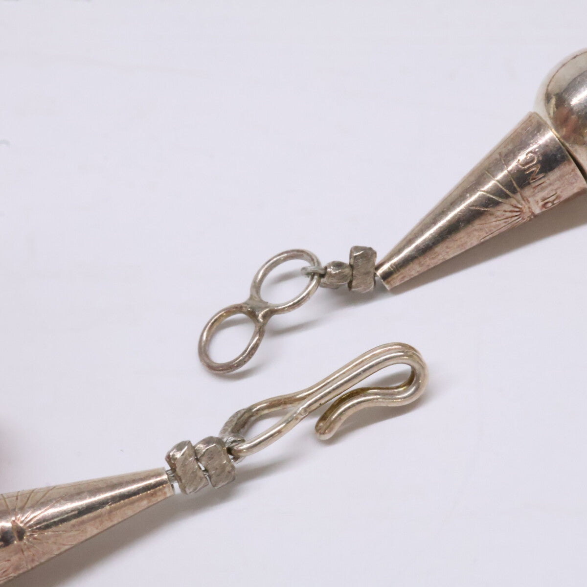 NAVAJO STERLING ナバホ スターリング STERLING刻印 ナバホパール ネックレス