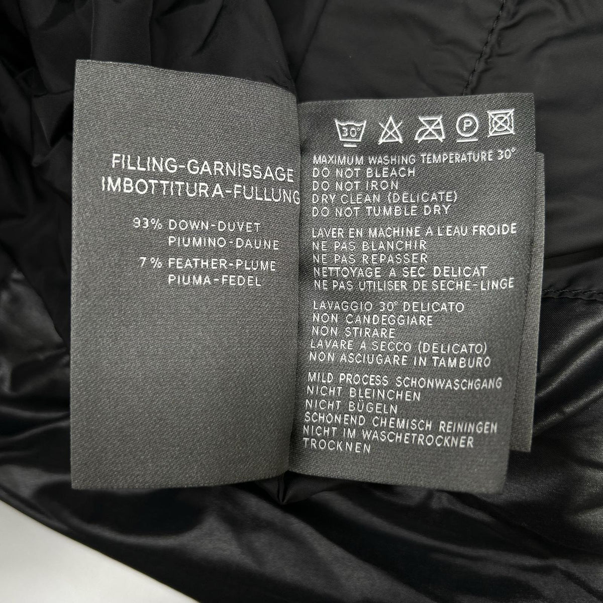 DUVETICA デュベティカ 162-U.5970.00 ブラック VEGATRE ダウンジャケット ジャケット