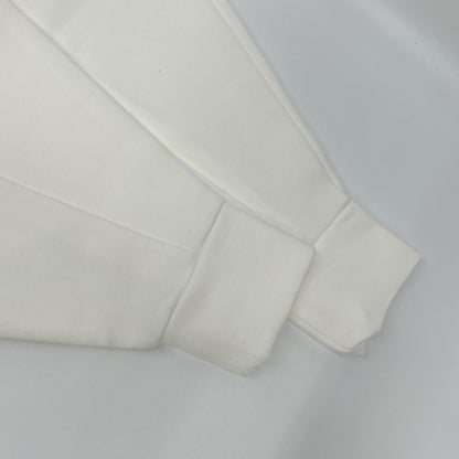 CELERI セルリ 25SS ホワイト コットン混 ロングスリーブプルオーバー トップス