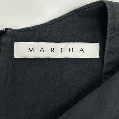 MARIHA マリハ ブラック コットン 夏の月影のドレス ワンピース