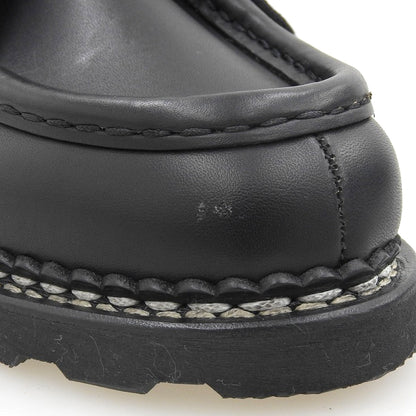 Paraboot パラブーツ 新品同様 LIS NOIR レザー ミカエル チロリアンシューズ シューズ メンズ ブラック 42 1/2 シューズ