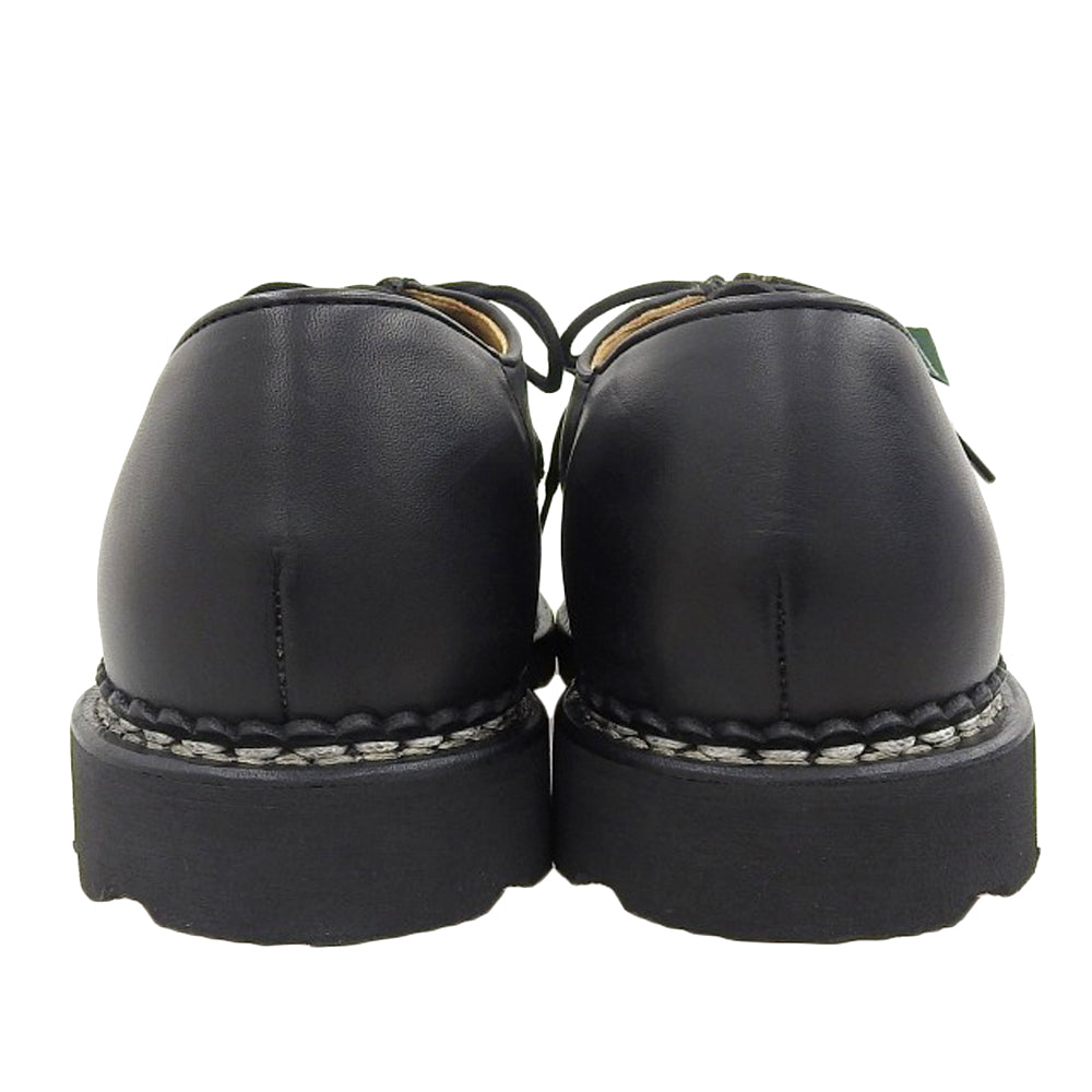 Paraboot パラブーツ 新品同様 LIS NOIR レザー ミカエル チロリアンシューズ シューズ メンズ ブラック 42 1/2 シューズ