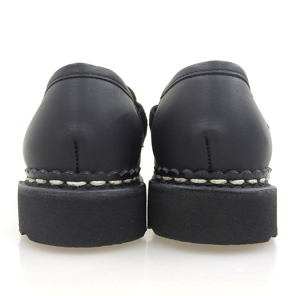 Paraboot パラブーツ 新品同様 LIS-NOIR INK ORSAYTI オルセー ビットローファー シューズ レディース ブラック 4 1/2 シューズ
