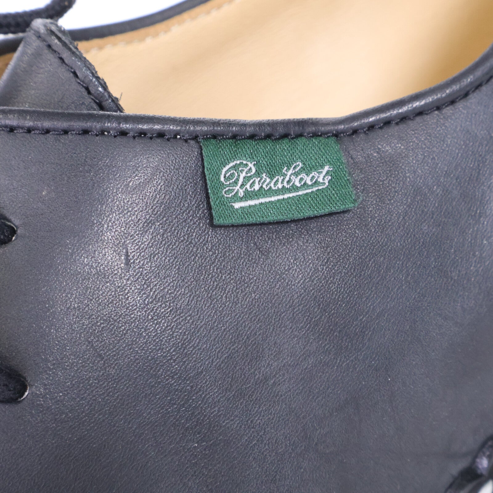 Paraboot パラブーツ 【新品同様】MICHAEL LIS NOIR ミカエル レザー チロリアンシューズ シューズ