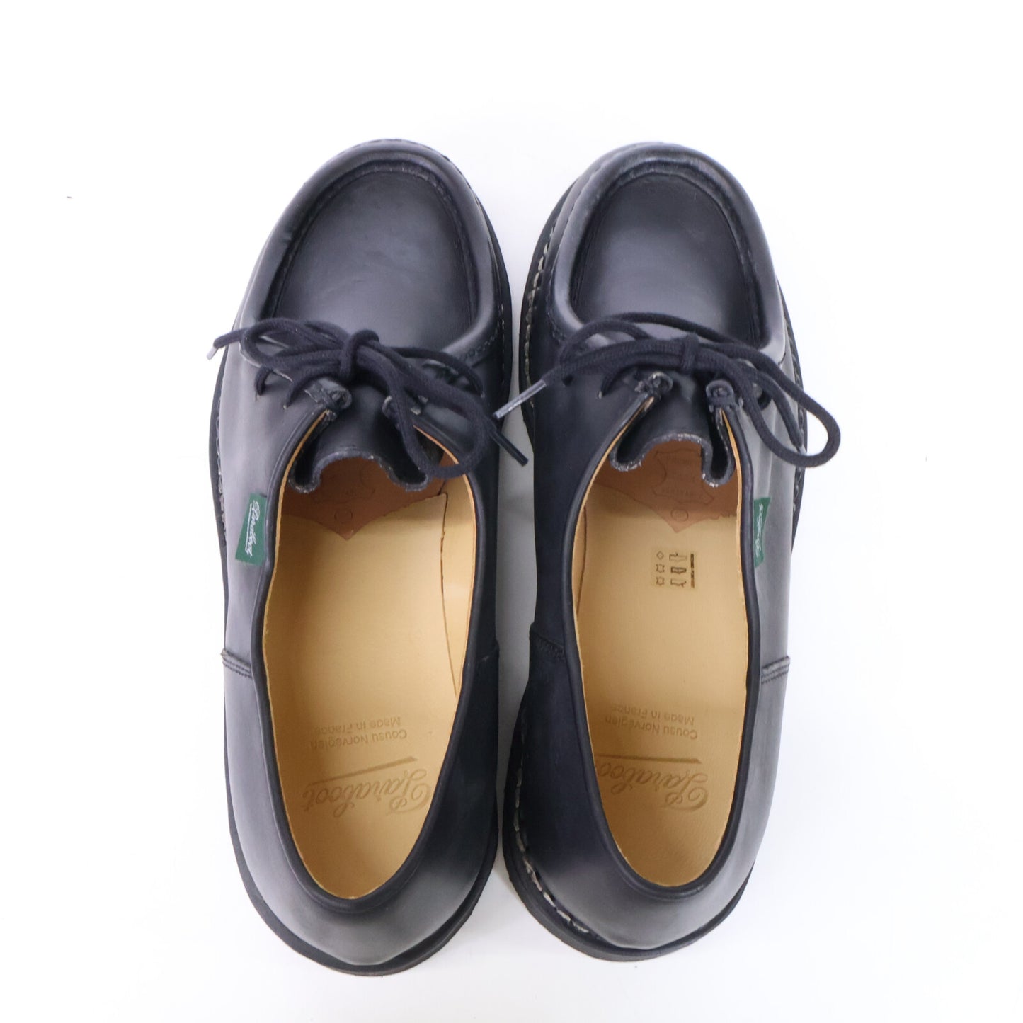 Paraboot パラブーツ 【新品同様】MICHAEL LIS NOIR ミカエル レザー チロリアンシューズ シューズ