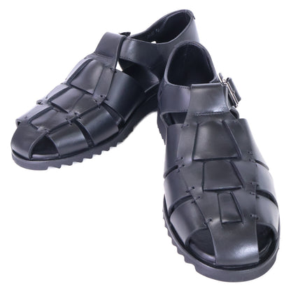 Paraboot パラブーツ 【新品同様】PACIFIC LIS NOIR パシフィック レザー グルカサンダル シューズ