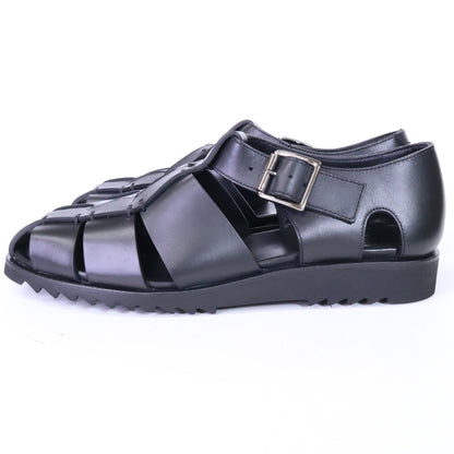 Paraboot パラブーツ 【新品同様】PACIFIC LIS NOIR パシフィック レザー グルカサンダル シューズ