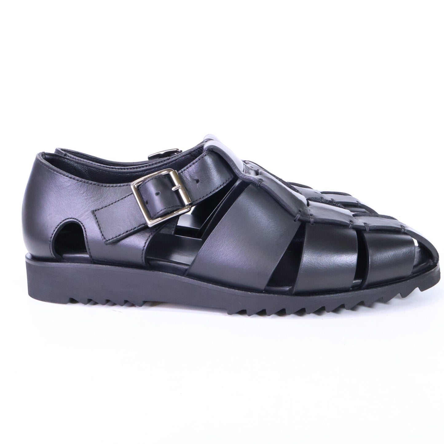 Paraboot パラブーツ 【新品同様】PACIFIC LIS NOIR パシフィック レザー グルカサンダル シューズ
