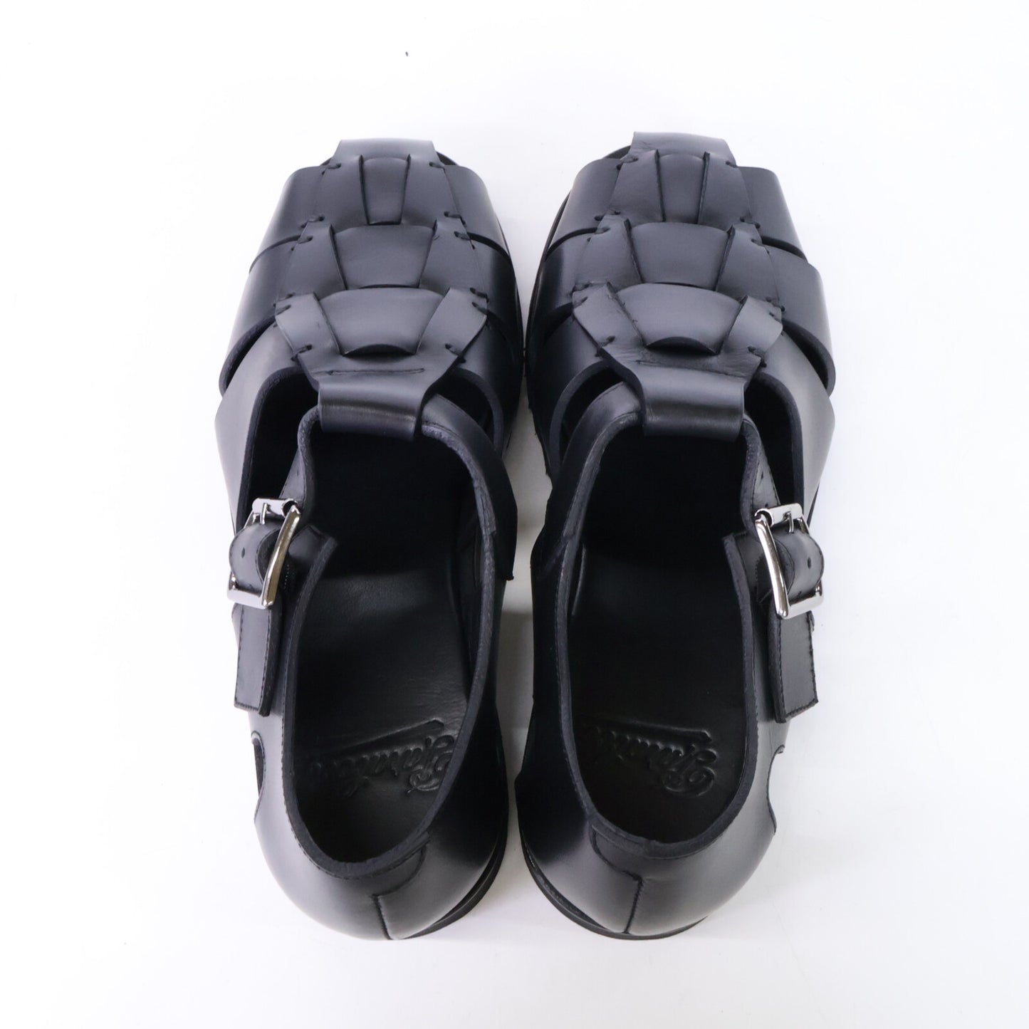 Paraboot パラブーツ 【新品同様】PACIFIC LIS NOIR パシフィック レザー グルカサンダル シューズ