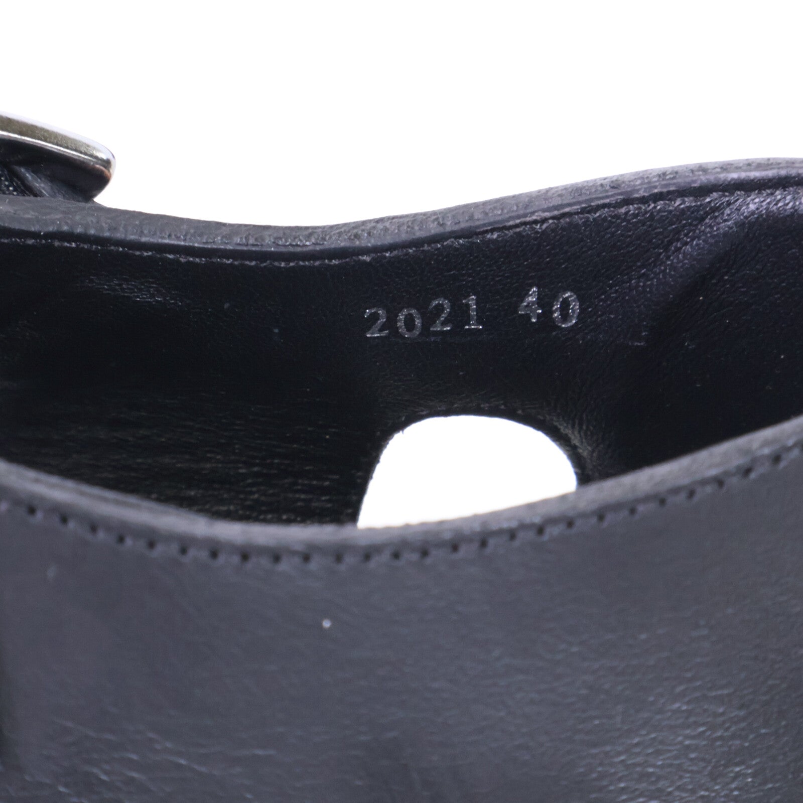 Paraboot パラブーツ 【新品同様】PACIFIC LIS NOIR パシフィック レザー グルカサンダル シューズ