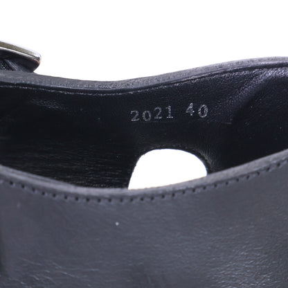 Paraboot パラブーツ 【新品同様】PACIFIC LIS NOIR パシフィック レザー グルカサンダル シューズ