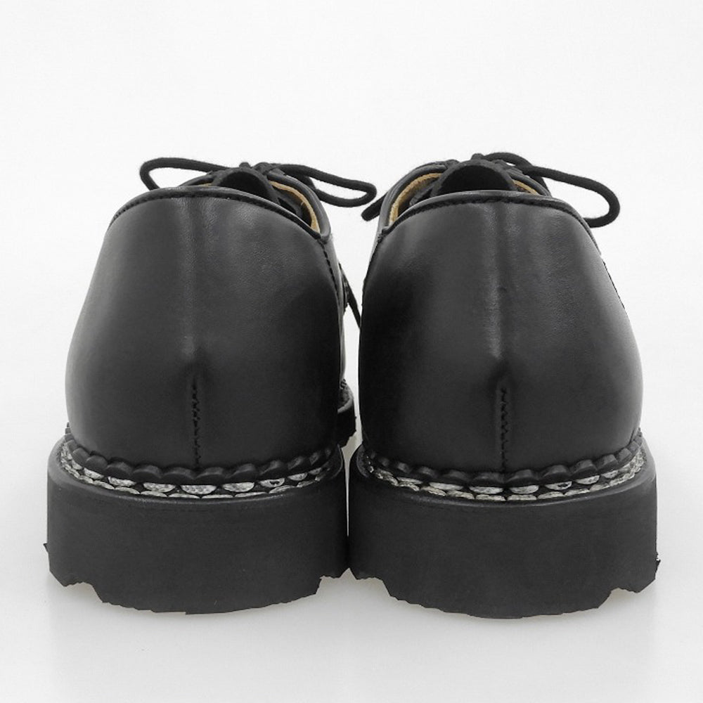 Paraboot パラブーツ 新品同様 LIS NOIR ミカエル レザー チロリアンシューズ メンズ ブラック 39 シューズ