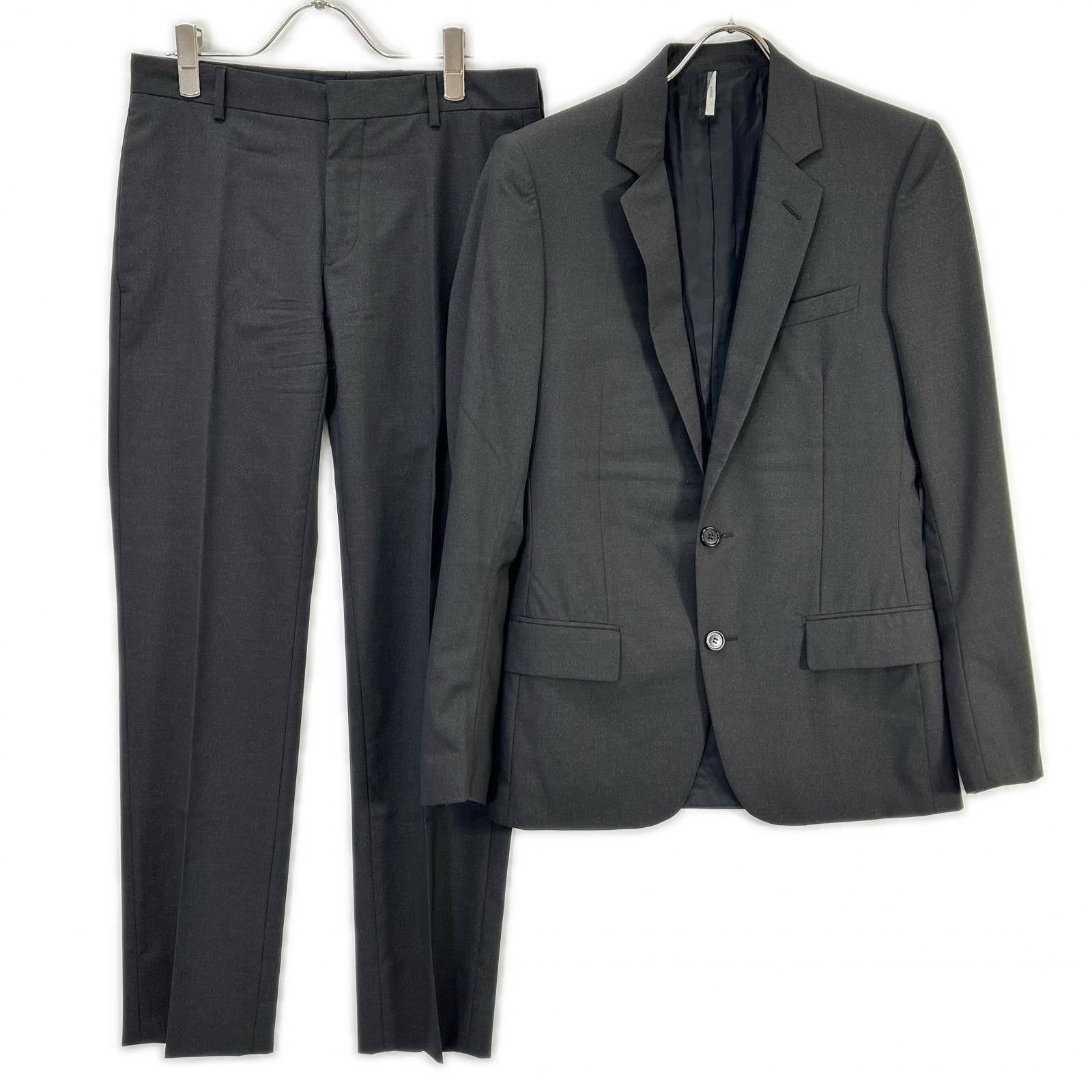 Dior HOMME ディオールオム 163C710A2115 チャコールグレー ウール スーツセットアップ スーツ セットアップ