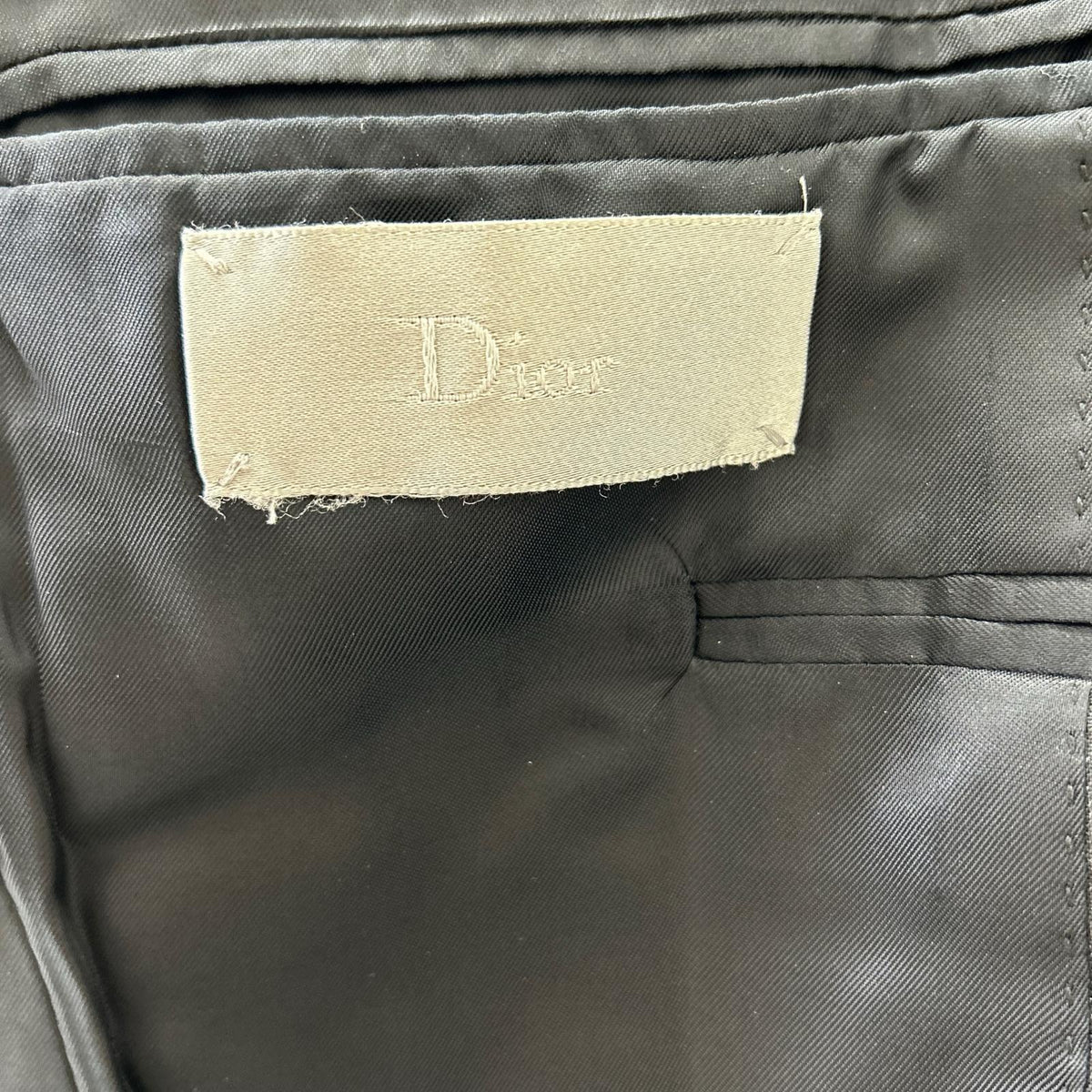 Dior HOMME ディオールオム 163C710A2115 チャコールグレー ウール スーツセットアップ スーツ セットアップ