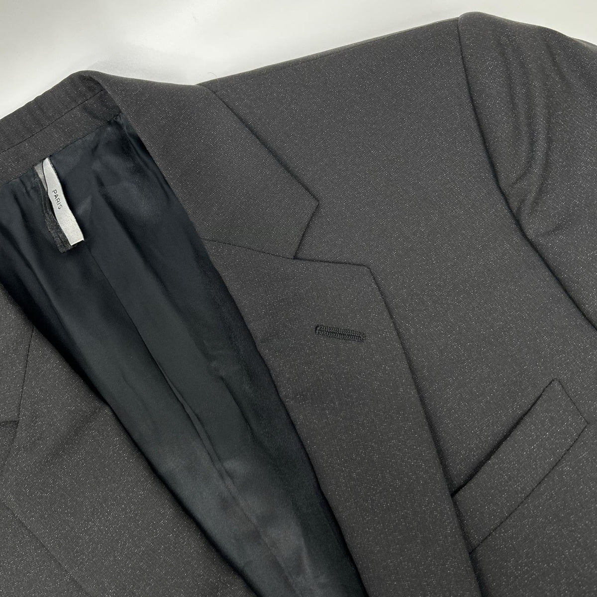 Dior HOMME ディオールオム 163C710A2115 チャコールグレー ウール スーツセットアップ スーツ セットアップ