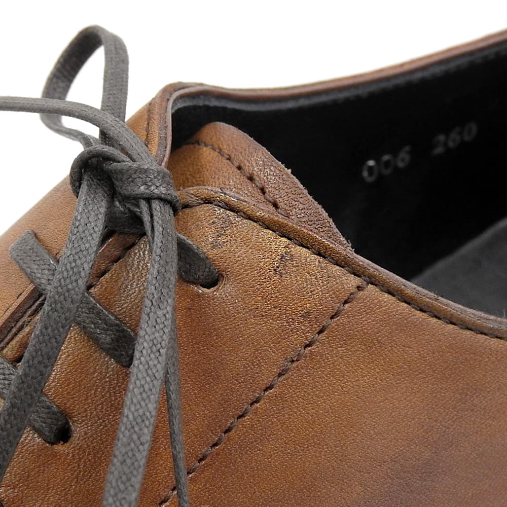 ORIGIO Like-New Cap-Toe Straight-Tip Classic Leather Shoes for Men Brown 26 ORG-006 Shoes
