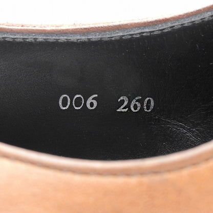 ORIGIO Like-New Cap-Toe Straight-Tip Classic Leather Shoes for Men Brown 26 ORG-006 Shoes
