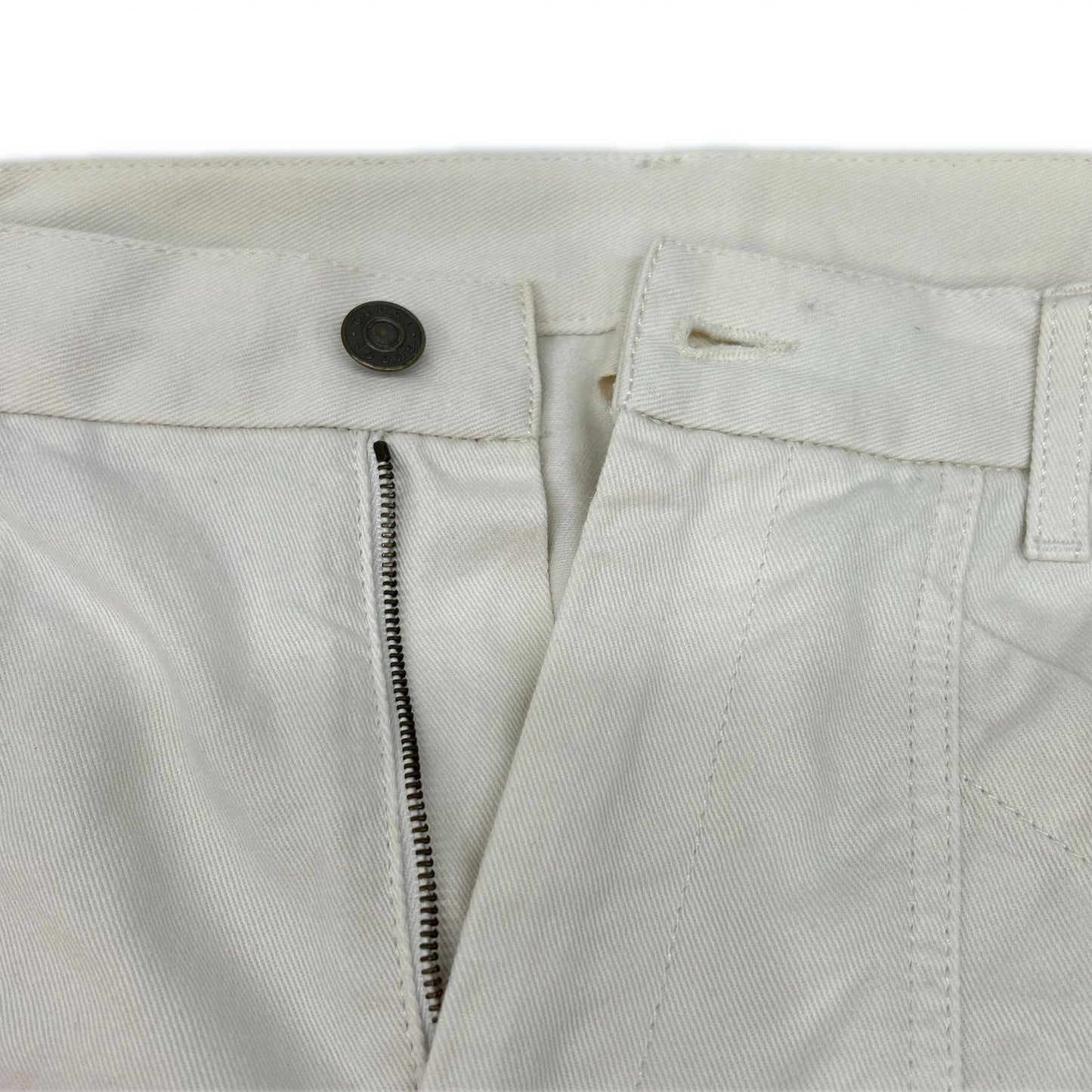 GUCCI グッチ 21SS 623986 ホワイト インターロッキングG ドローストリング カーゴパンツ ボトムス