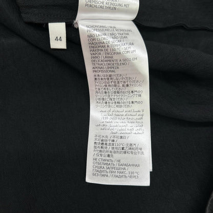 GUCCI グッチ 619025 ブラック TAPED LOGO SILK VACATION SHIRT トップス