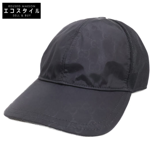 GUCCI グッチ 510950 4HD47 GG ナイロン メッシュ ベースボールキャップ 帽子