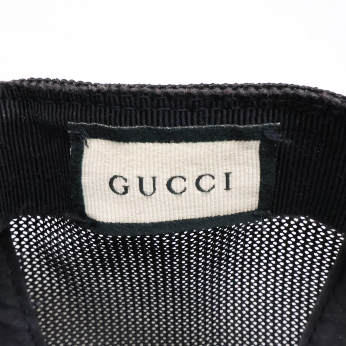 GUCCI グッチ 510950 4HD47 GG ナイロン メッシュ ベースボールキャップ 帽子