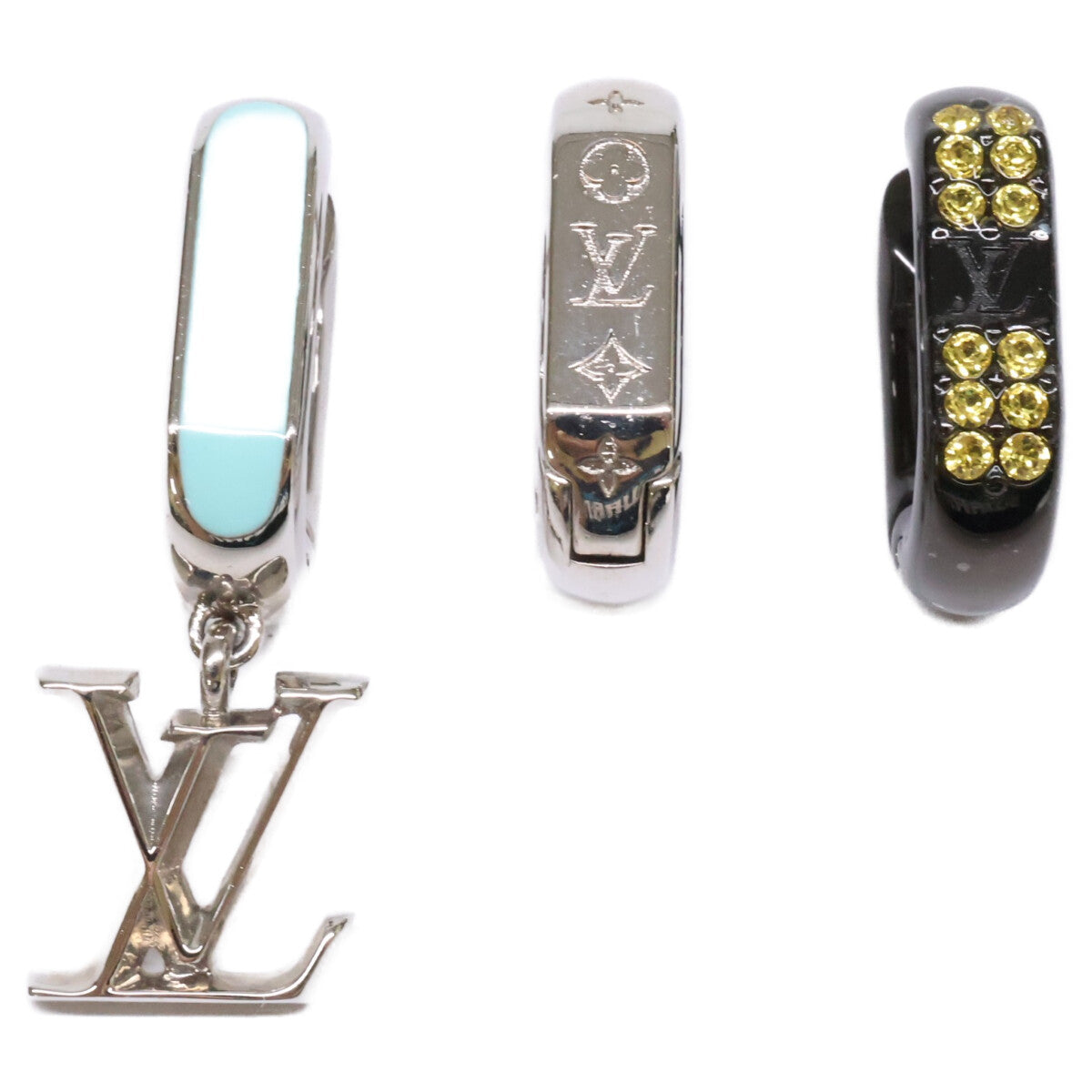 LOUIS VUITTON ルイヴィトン M00925 ブックル ドレイユ・パラダイス ピアス