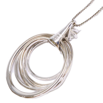 FOREVERMARK フォーエバーマーク 仕上げ済み K18WG ミルモア ソリティア パヴェ ダイヤモンド 0.19ct メレ0.24ct ネックレス