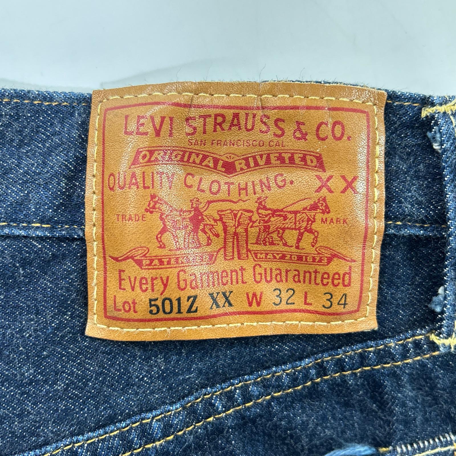 LEVI'S リーバイス 【LVC】50154-0110 インディゴ 501ZXX 1954年復刻 ストレートデニムパンツ ボトムス