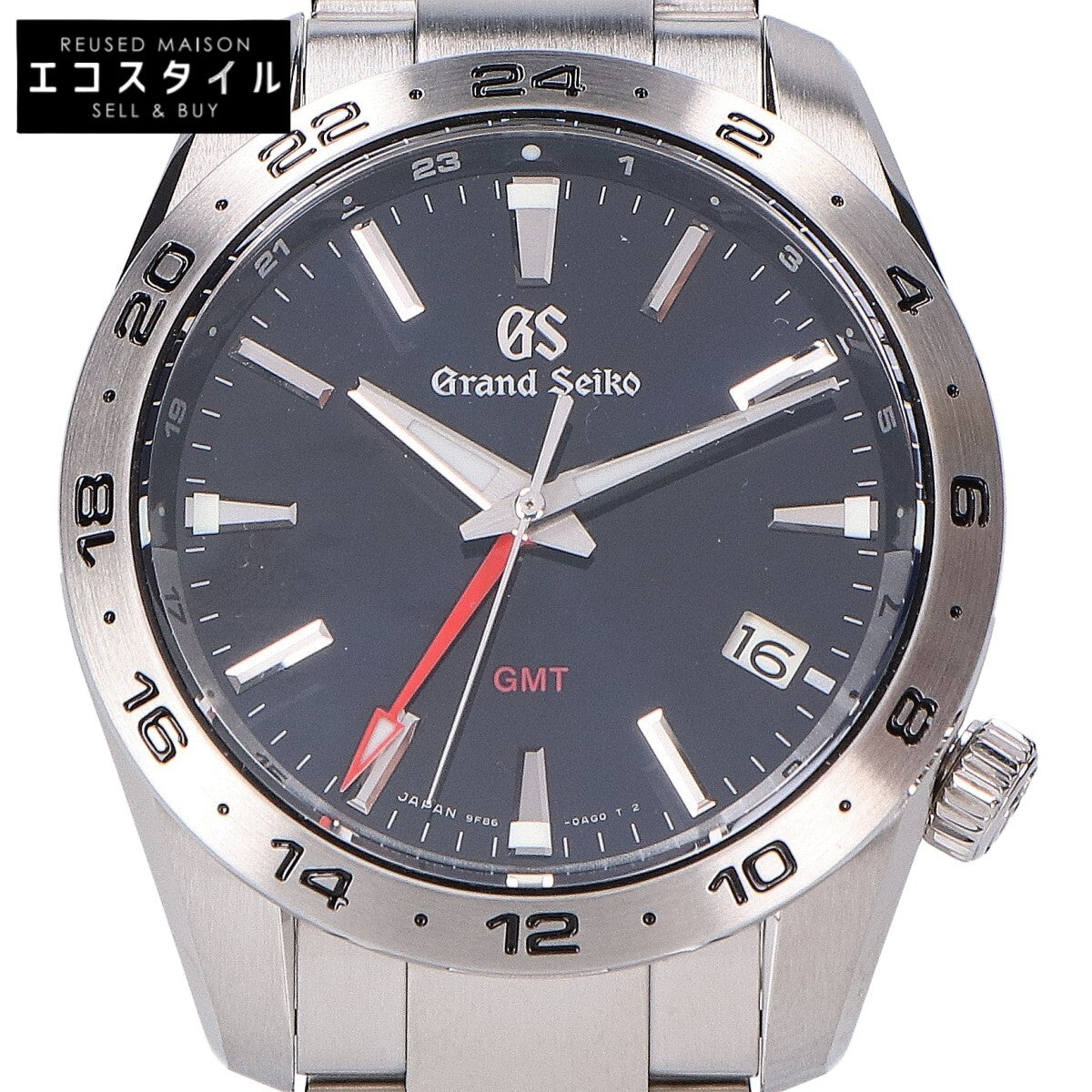 GrandSeiko グランドセイコー 新品同様 SBGN029 スポーツコレクション GMT 9F86 クオーツ 腕時計