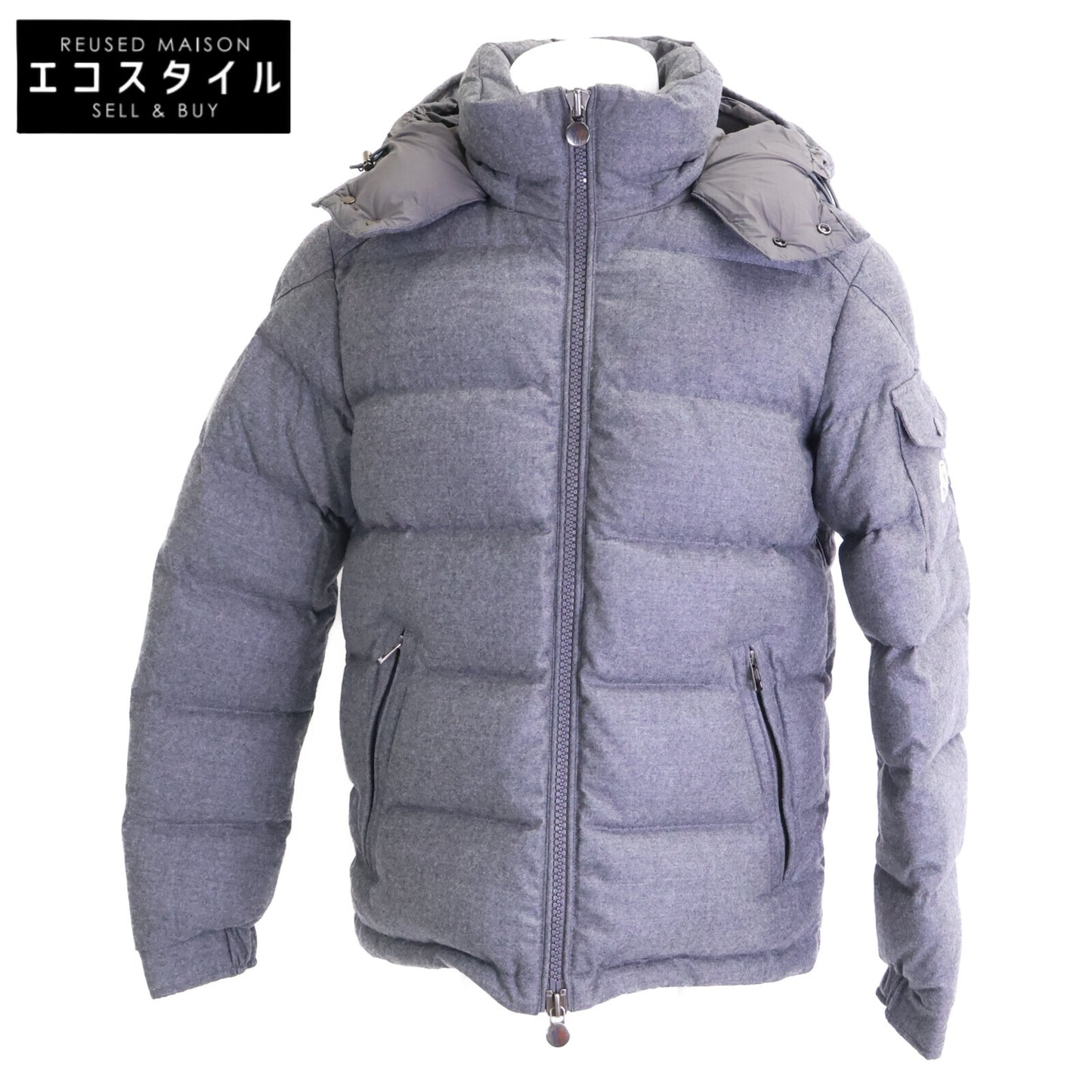 MONCLER モンクレール 美品 MONTGENEVRE モンジュネーブル ウール ダウンジャケット ジャケット