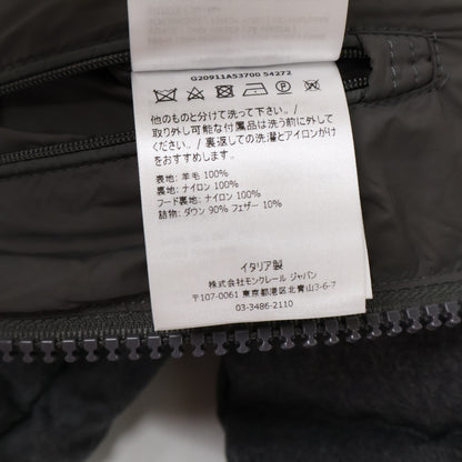 MONCLER モンクレール 美品 MONTGENEVRE モンジュネーブル ウール ダウンジャケット ジャケット