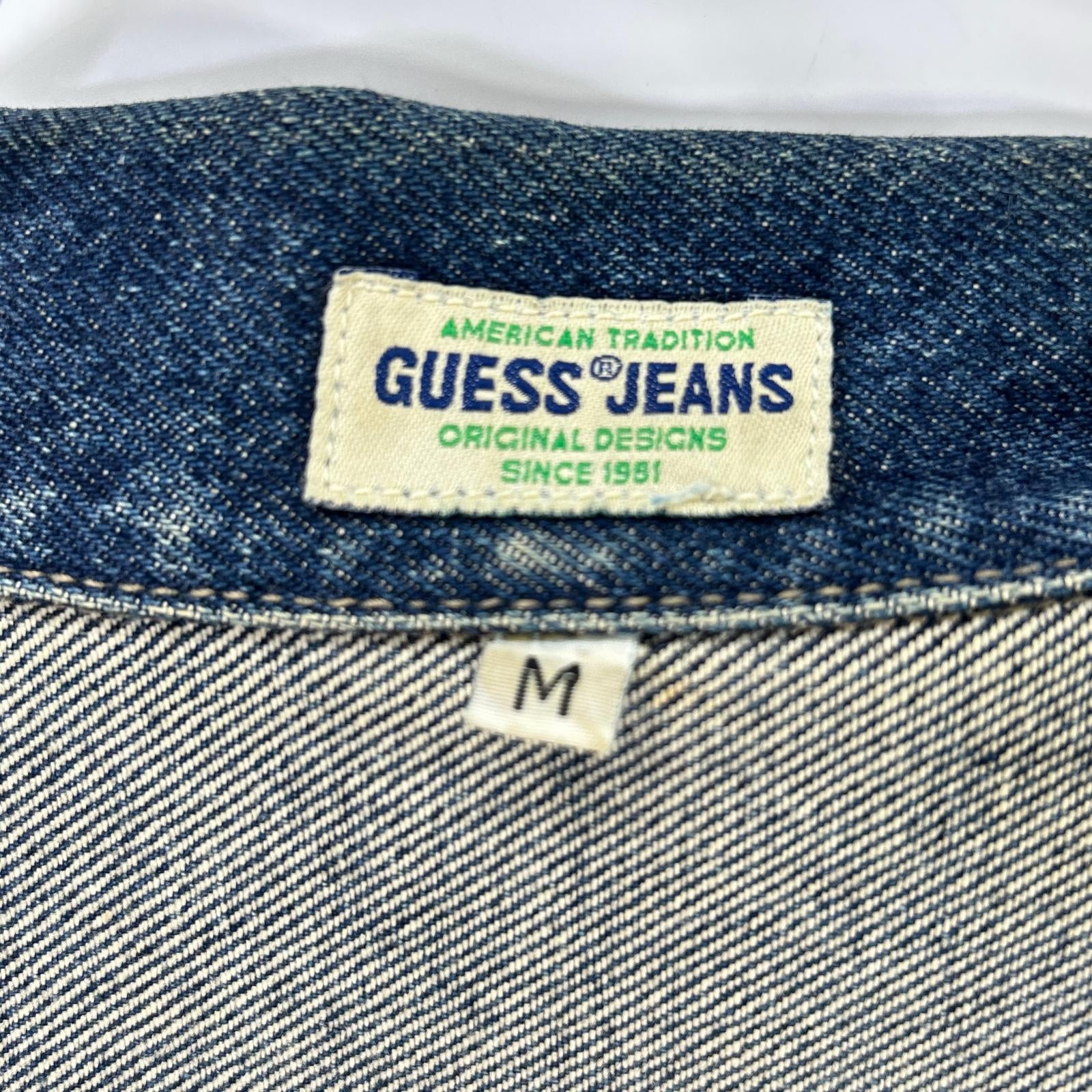 GUESS ゲス インディゴ 90s デニムジャケット ジャケット