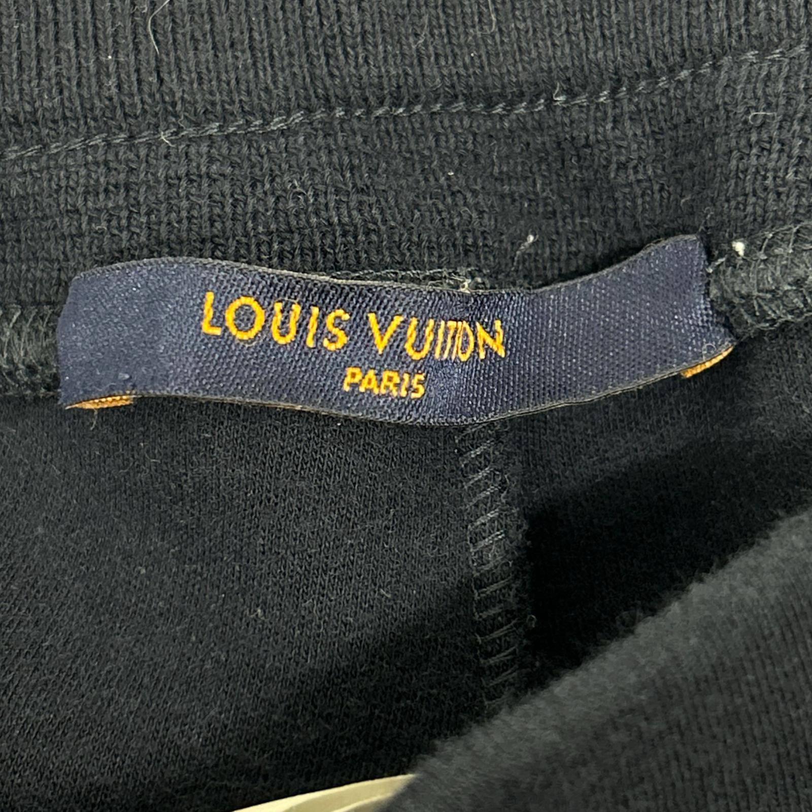 LOUIS VUITTON RM191Q JUJ HFY43W Navy pocket-zip sweatpants