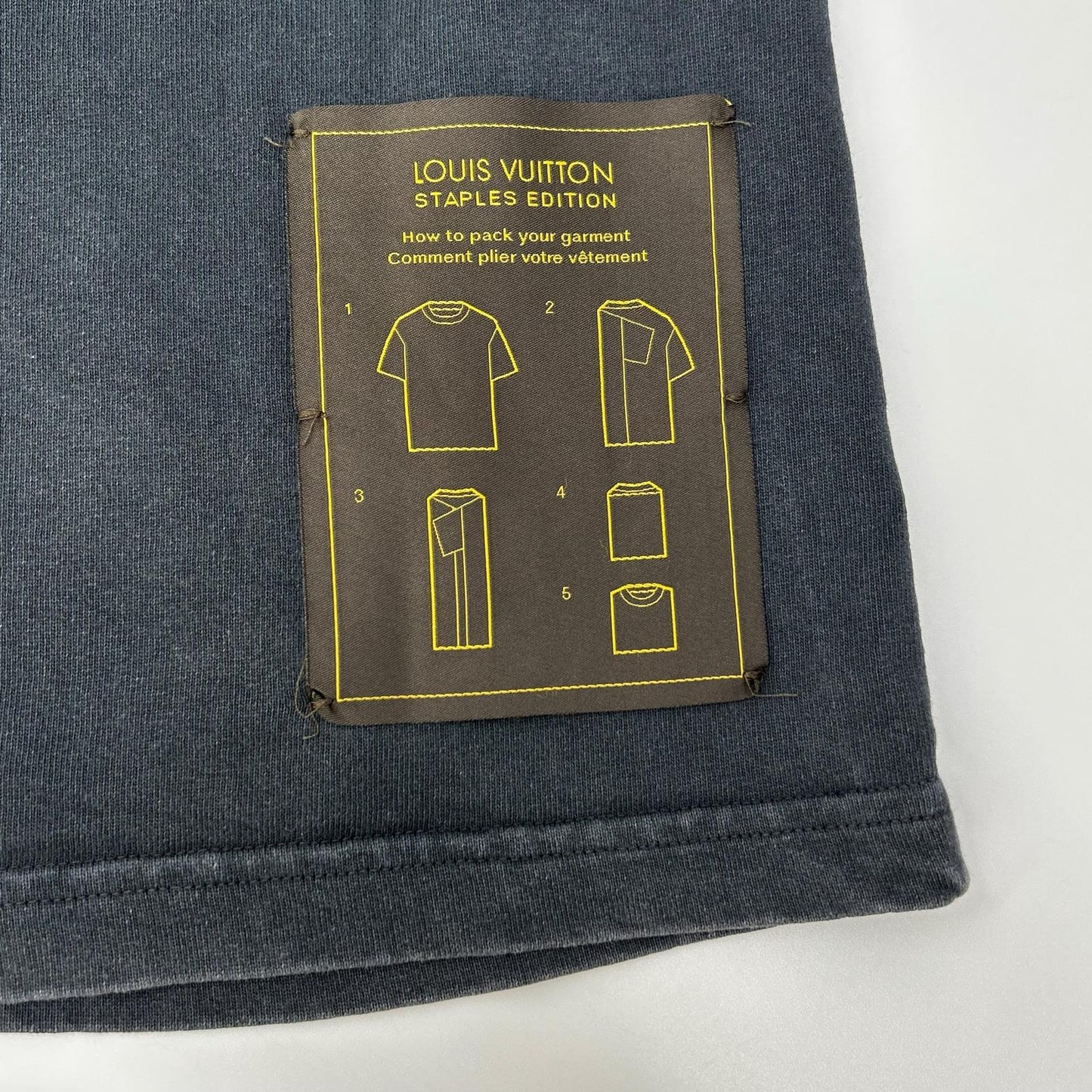 LOUIS VUITTON ルイヴィトン RM222Q JYN HIY47W ブラック 22AW インサイドアウト Tシャツ トップス