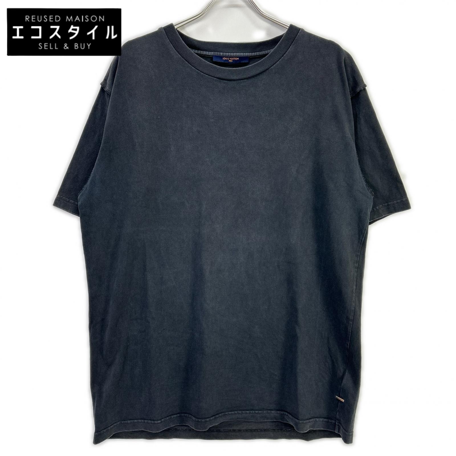 LOUIS VUITTON ルイヴィトン RM222Q JYN HIY47W ブラック 22AW インサイドアウト Tシャツ トップス