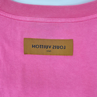 LOUIS VUITTON ルイヴィトン RM222Q JYN HIY47W ピンク 22AW インサイドアウト Tシャツ トップス
