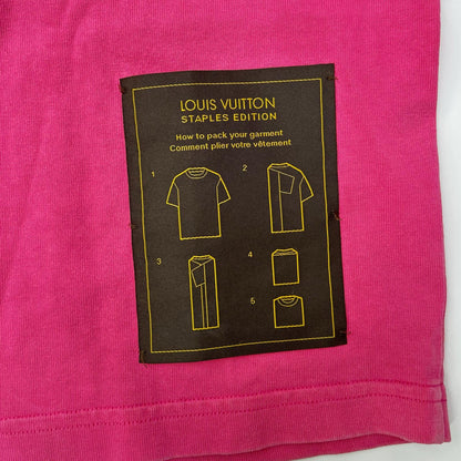 LOUIS VUITTON ルイヴィトン RM222Q JYN HIY47W ピンク 22AW インサイドアウト Tシャツ トップス