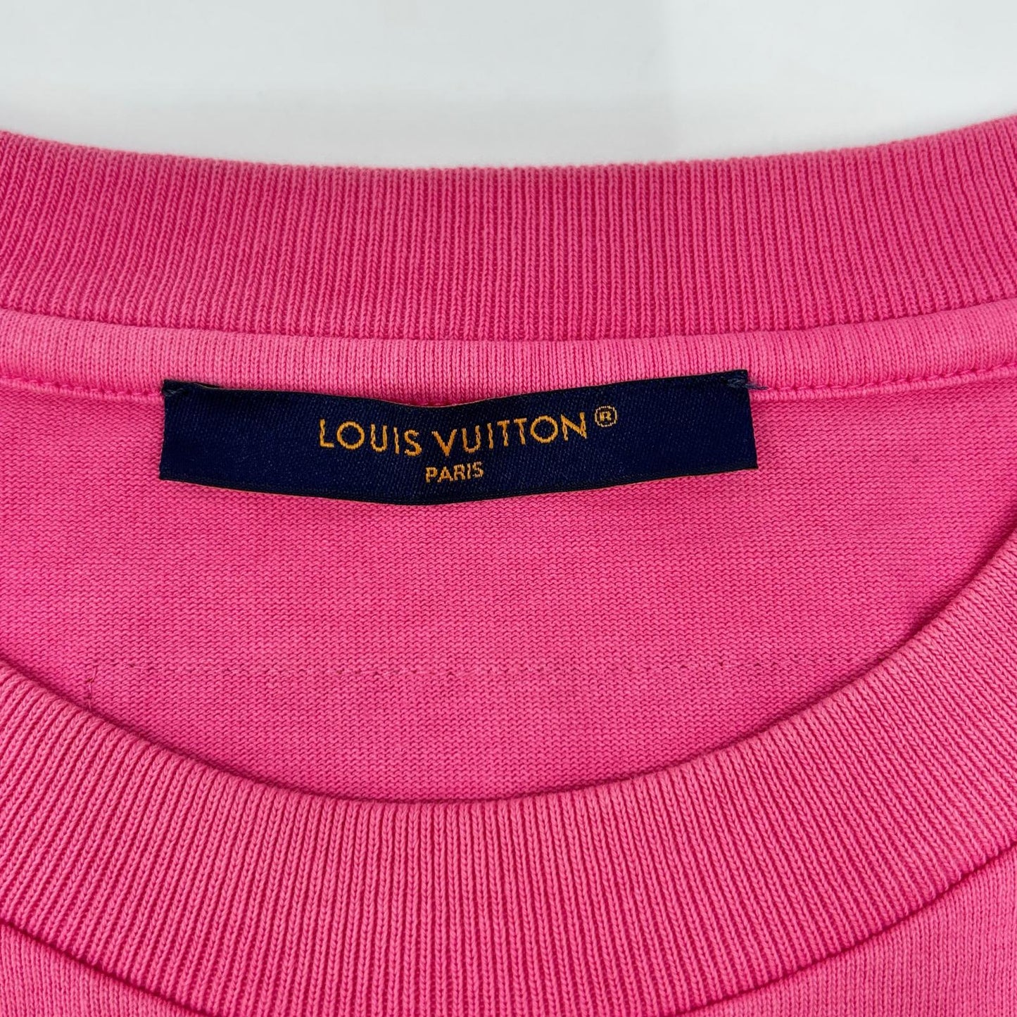 LOUIS VUITTON ルイヴィトン RM222Q JYN HIY47W ピンク 22AW インサイドアウト Tシャツ トップス