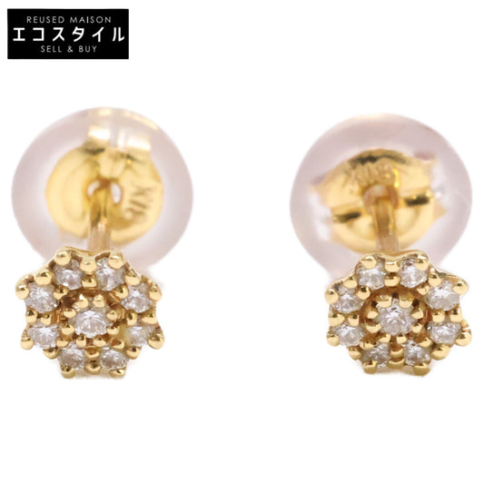 BELLESIORA ベルシオラ K18 0.05刻印 ダイヤモンド ピアス