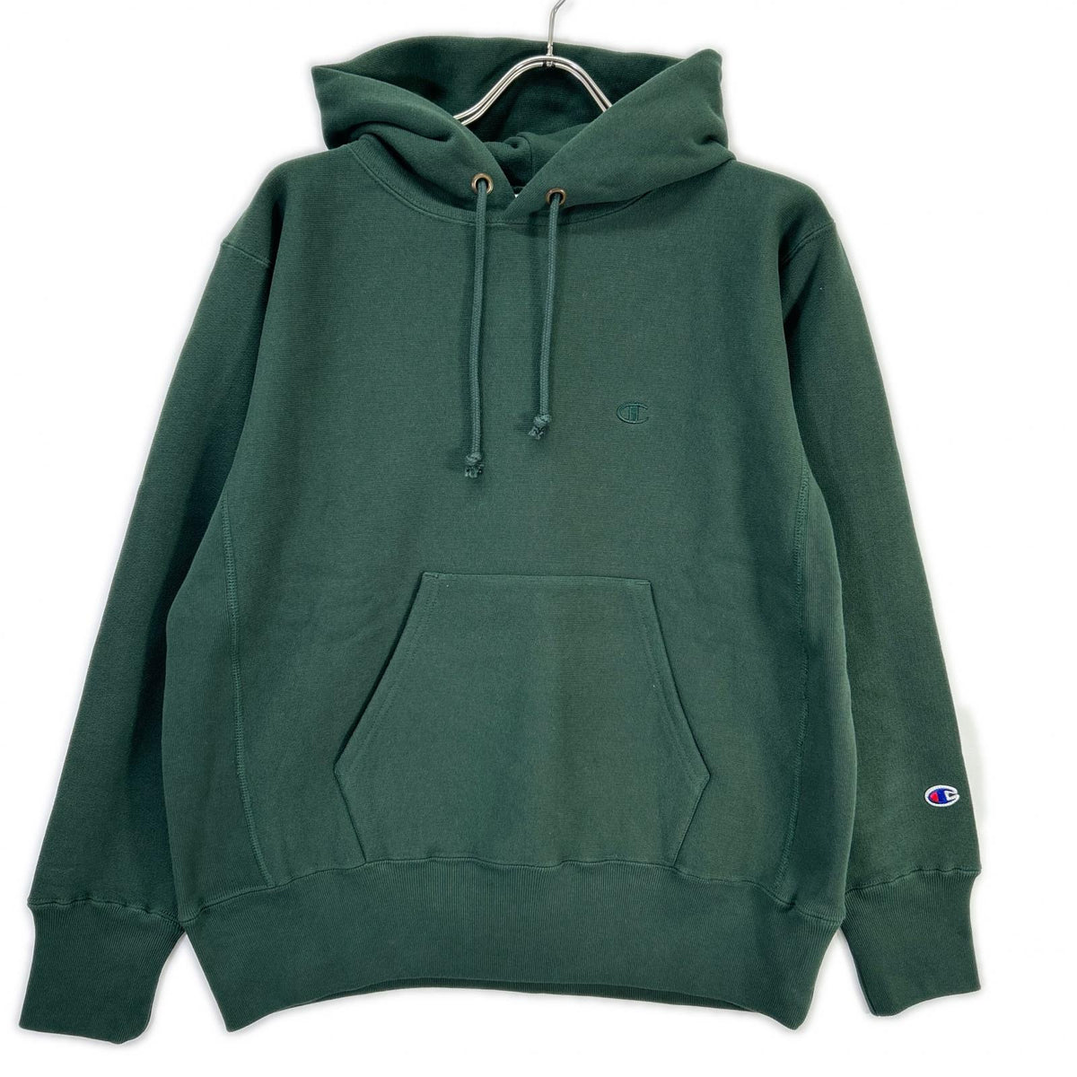 Champion チャンピオン ロンハーマン別注 グリーン プルオーバー フーディー トップス