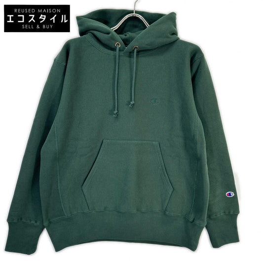 Champion チャンピオン ロンハーマン別注 グリーン プルオーバー フーディー トップス