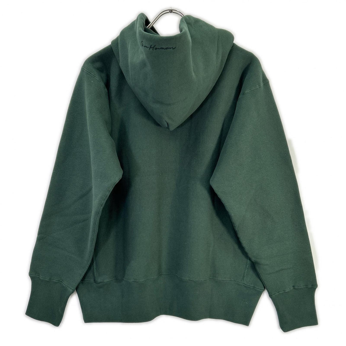 Champion チャンピオン ロンハーマン別注 グリーン プルオーバー フーディー トップス