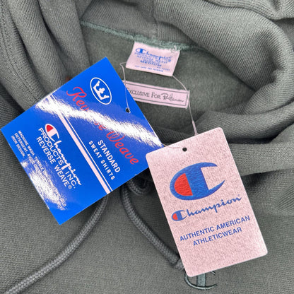 Champion チャンピオン ロンハーマン別注 グリーン プルオーバー フーディー トップス