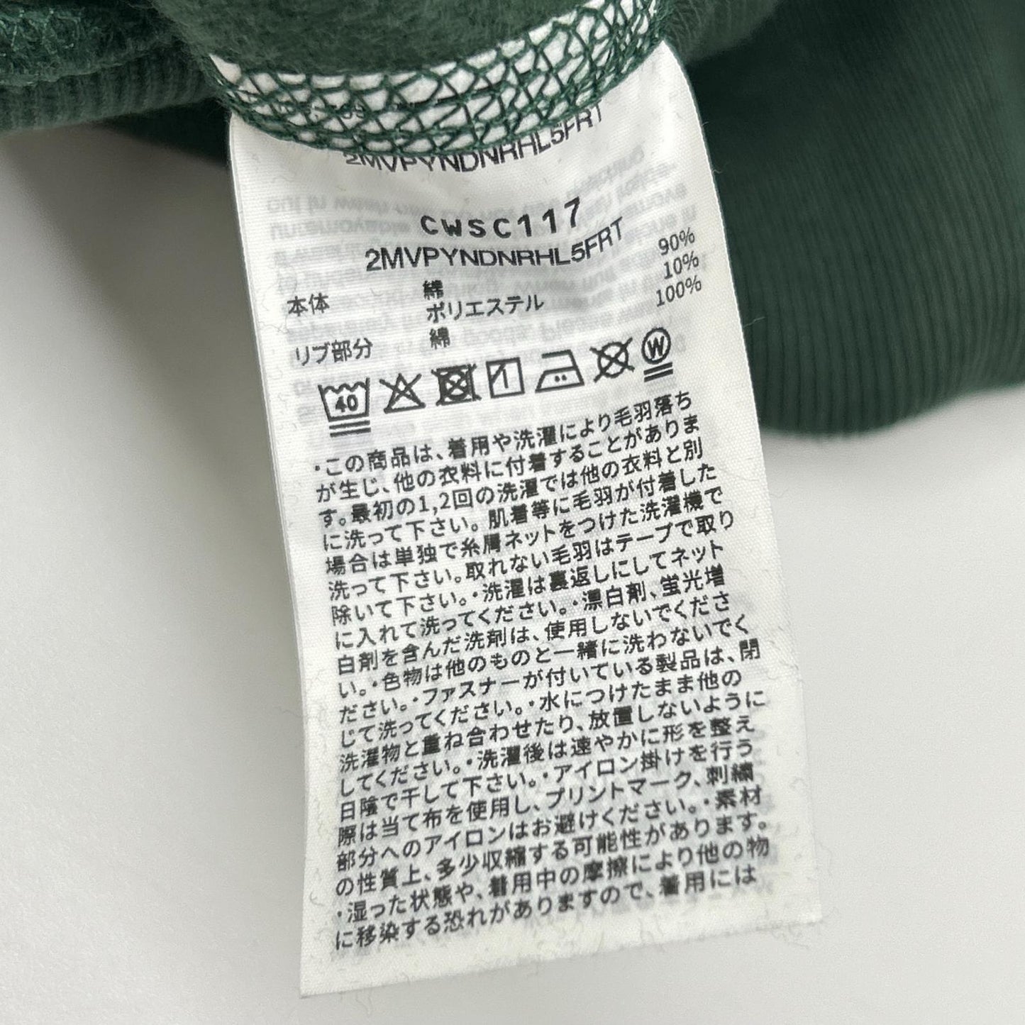 Champion チャンピオン ロンハーマン別注 グリーン プルオーバー フーディー トップス