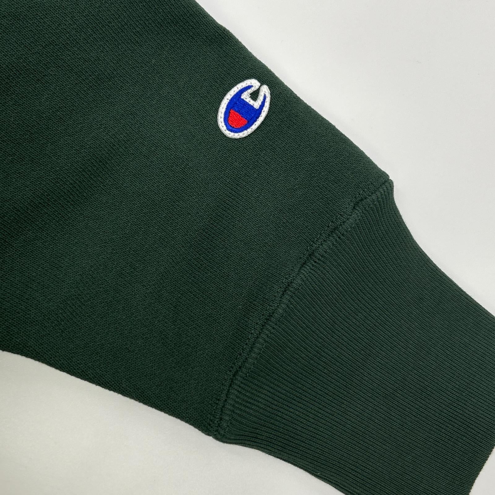 Champion チャンピオン ロンハーマン別注 グリーン プルオーバー フーディー トップス