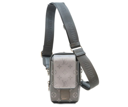 LOUIS VUITTON ルイヴィトン M81321 モノグラム エクリプス リバース ダブル フォン ポーチ ショルダーバッグ