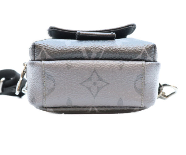 LOUIS VUITTON ルイヴィトン M81321 モノグラム エクリプス リバース ダブル フォン ポーチ ショルダーバッグ